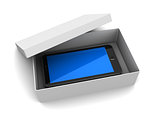 box with phone