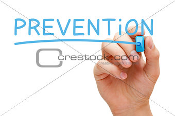 Prevention Blue Marker