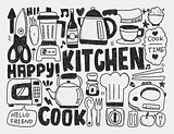 Cooking and kitchen background