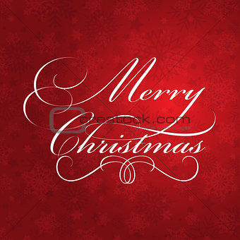 Christmas text background 