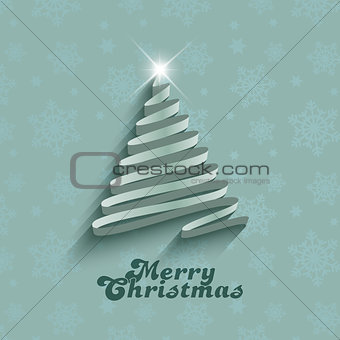 Christmas tree background 