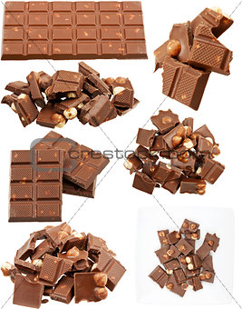 Milk chocolate collection