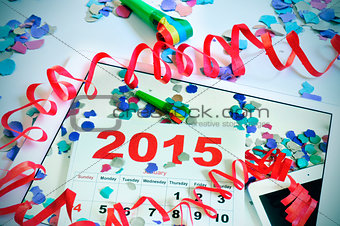2015 new years office party
