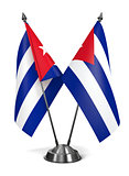 Cuba - Miniature Flags.