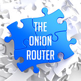 The Onion Router on Blue Puzzle.