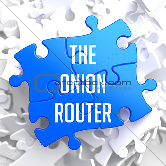 The Onion Router on Blue Puzzle.
