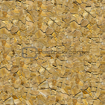 Decorative Sandstone Wall.  Seamless Texture.