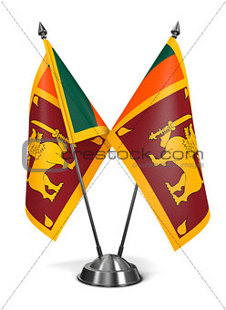 Sri Lanka - Miniature Flags.