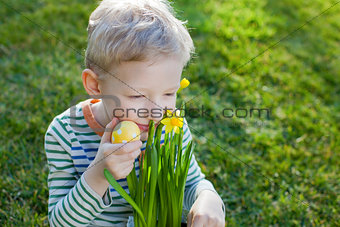 kid at spring