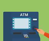 access to ATM machine