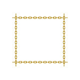 Chain in shape of square