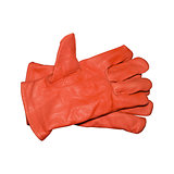 Safety gloves isolated