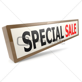 Special sale banner
