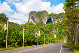 Highway in Thailand