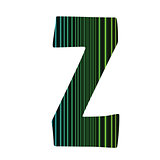 neon letter Z