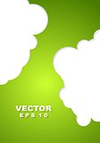 Abstract green corporate design