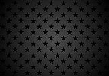 Black stars abstract vector background