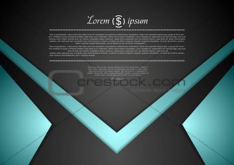 Vibrant corporate abstract background