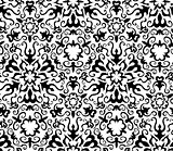 Vector seamless kaleidoscope pattern