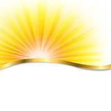 Sun Poster With Beams