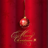 Christmas bauble background