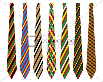 striped ties