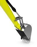 the excavator shovel
