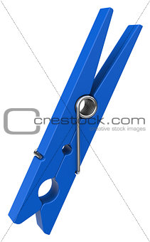 the blue clothespin