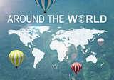 Around The World header