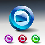 Folder. Vector illustration file icon symbol