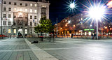 City centre at night