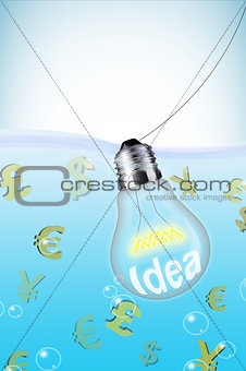 Ideas to get money - concept