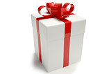 Gift box white