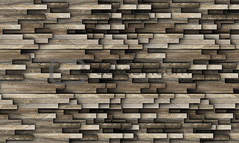 texture made from old wood planks
