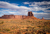 The mittens at Monument Valley