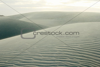 Landscape sand beach