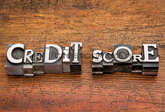 credit score in metal type