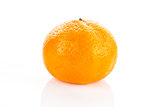 Tangerine isolated.