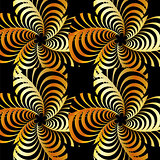 Golden fractal background