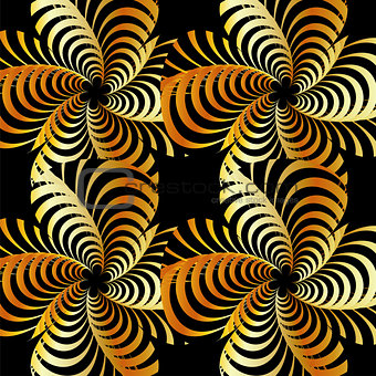 Golden fractal background