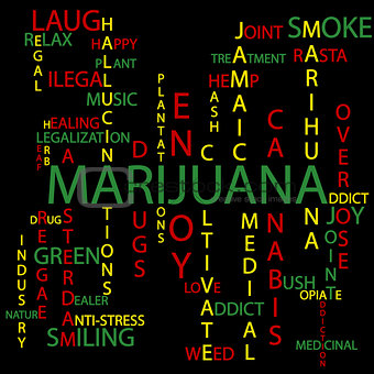 Marijuana background