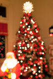 Christmas Tree Blurred Bokeh