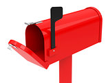 the mailbox