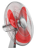 the red fan