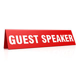 Guest speaker tag