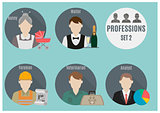 Profession people. Set 2