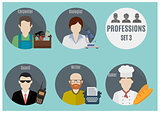 Profession people. Set 3 