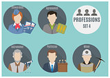 Profession people. Set 4 