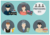 Profession people. Set 5