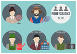 Profession people. Set 9